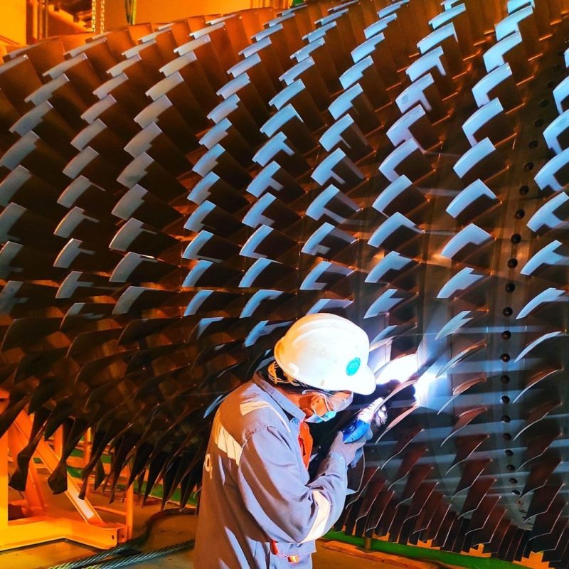 Gas turbine - Repair compressor