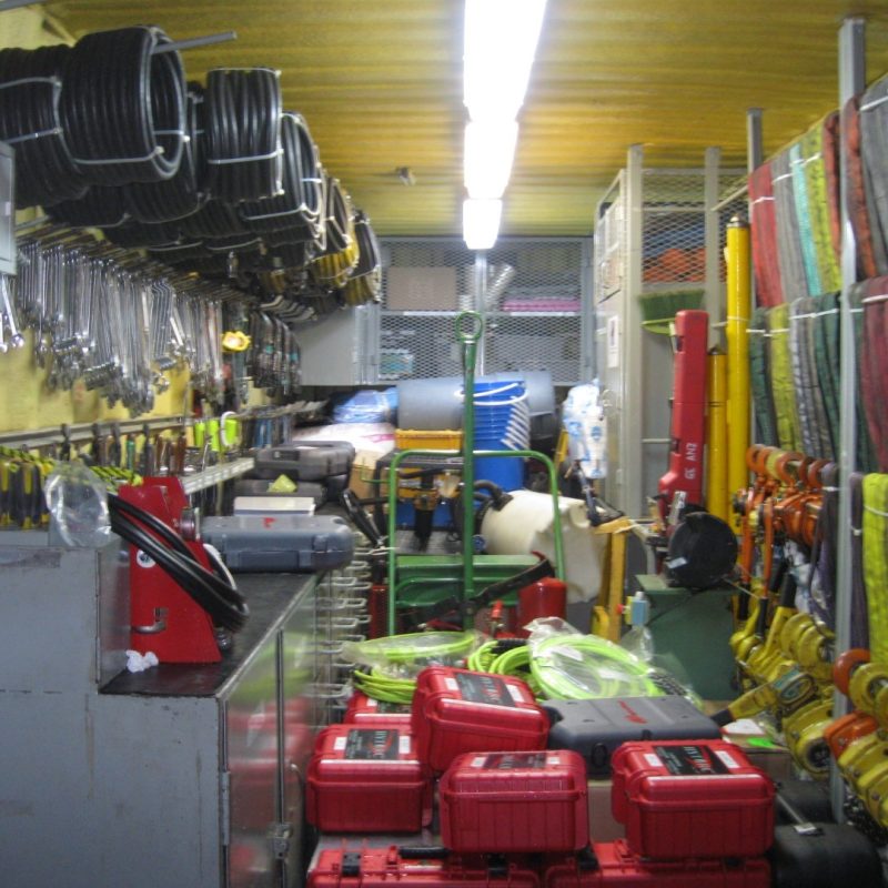 On site general tool container