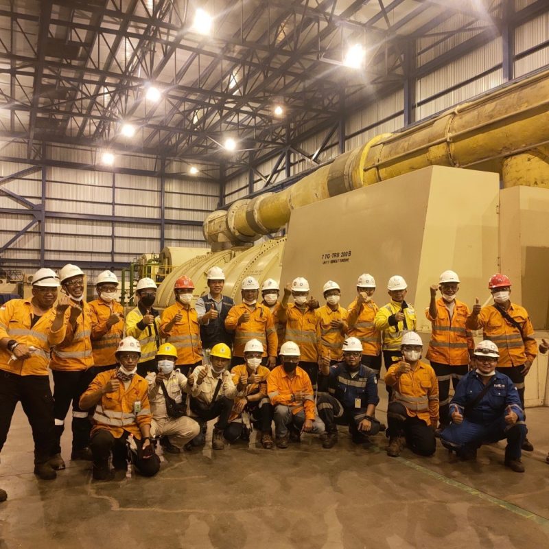 Project complete - 620MW steam turbine and generator overhaul