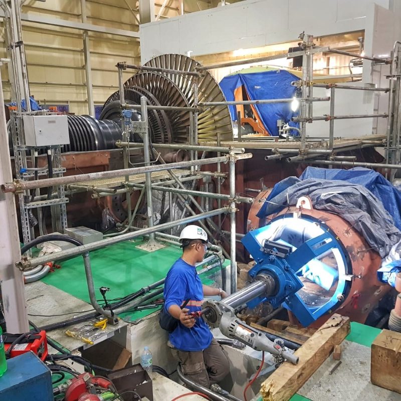 Steam turbine - Repair valve casing